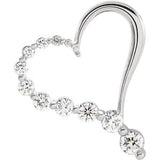 Journey Diamond Heart Pendant