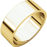 14K Rose 5mm Flat Band