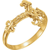 Ladies Crucifix Ring