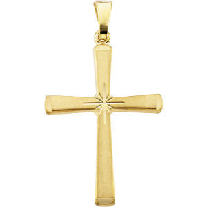 Hollow Cross Pendant