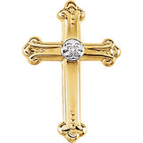 Cross Lapel Pin