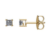 14K White 1-4 CTW Diamond Earrings