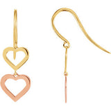 Heart Design Earrings