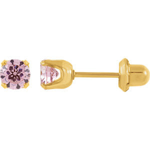 Cubic Zirconia Inverness Piercing Earrings