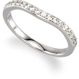 14K White 1-4 CTW Diamond Band