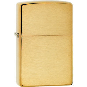 Zippo® Armor&trade; Brushed Brass Lighter