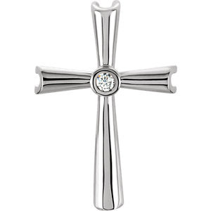 R80065D 14 Round Cross Pendant Mounting