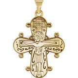 14K Yellow Dagmar Cross Pendant with Packaging