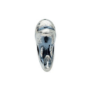 Sterling Silver 13x12.25mm Dolphin Slider Bead