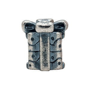 Sterling Silver 10mm Gift Slider Bead