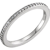 Platinum 1-6 CTW Diamond Band