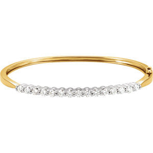 Diamond Bangle Bracelet