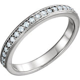 14K White 1-3 CTW Diamond Anniversary Band