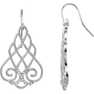 Filigree Scroll Earrings