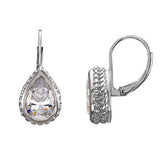 Sterling Silver Cubic Zirconia Earrings