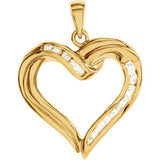 Diamond Heart Pendant