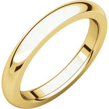 14K Rose 2mm Heavy Comfort Fit Band