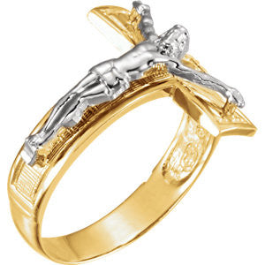 Men's Crucifix Ring