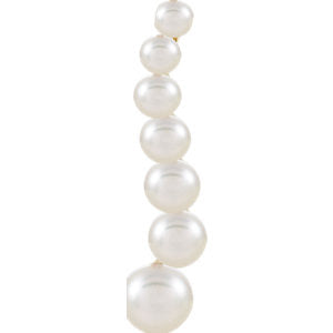 14K Yellow Freshwater Cultured Pearl Peandant