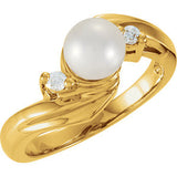 Accented Ring for Pearl