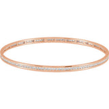 Diamond Stackable Bangle Bracelet