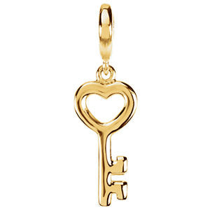 Petite Key Charm