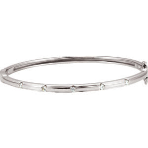 Diamond Bangle Bracelet