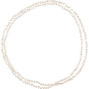 Freshwater 8-9mm Cultured Pearl 72" Strand