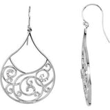 Filigree Scroll Earrings