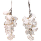 Freshwater Cultured Keshi Pearl Earrings