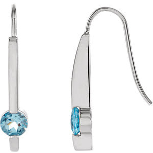 Aquamarine Earrings