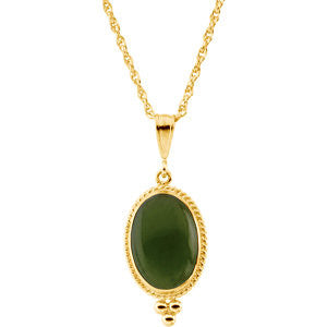 Nephrite Jade Necklace