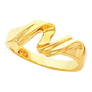 14K Yellow Freeform Ring