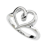 Open Heart Ring