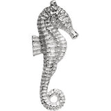 Sterling Silver Seahorse Pendant