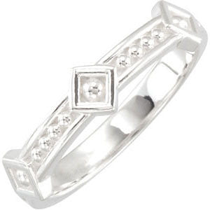 Sterling Silver Stackable Fashion Ring