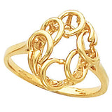 14K Yellow Fashion Ring