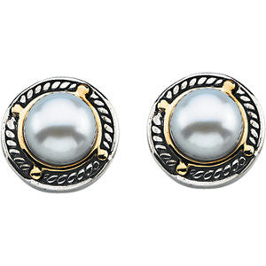 Freshwater Cultured Pearl Earrings