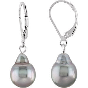 Tahitian Cultured Pearl Earrings