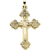 Hollow Design Cross Pendant