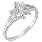 10K Yellow Angel Chastity Ring Size 7 with Packaging