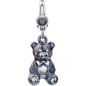 Enamel Teddy Bear Charm