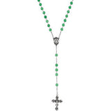 Green Jadeite Rosary