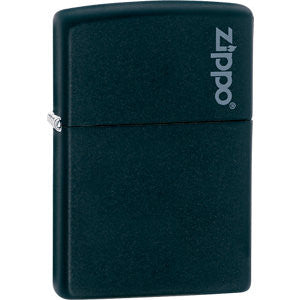 Black Matte Lighter with Zippo® Logo