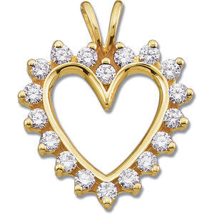 Diamond Heart Pendant