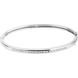 14K Yellow 5-8 CTW Diamond Bangle Bracelet