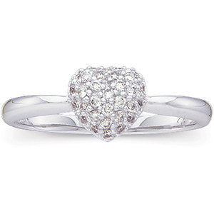 Diamond Heart Ring