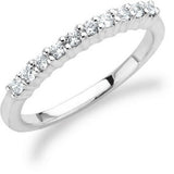 14K White 1-5 CTW Diamond Band