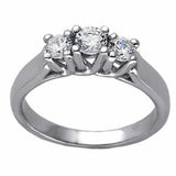 Three-Stone Engagement Ring