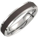 Titanium 5mm Oxidized Flat Band Size 7